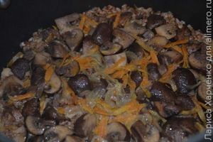 гречка с грибами