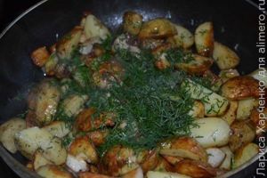 картошка с грибами