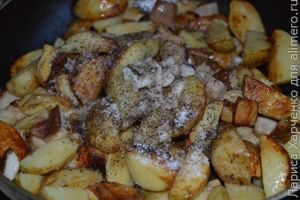 картошка с грибами