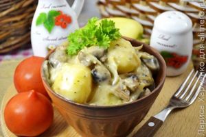 молодая картошка