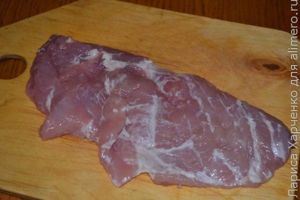 мясной рулет