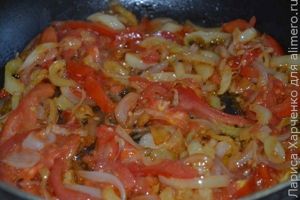 омлет с овощами