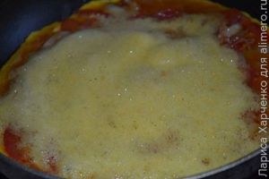 омлет с овощами