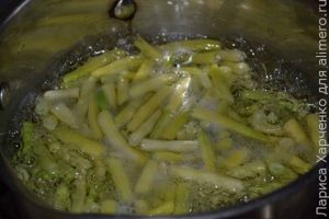 макароны с овощами