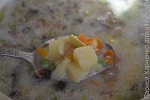 сырный суп