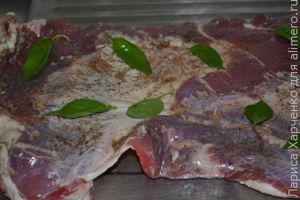 мясной рулет