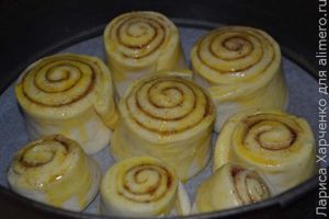 булочки с корицей