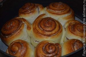 булочки с корицей