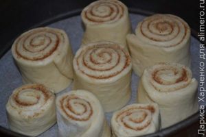 булочки с корицей