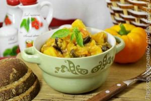 картошка с овощами
