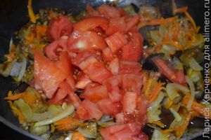 картошка с овощами