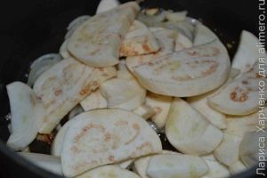 баклажаны с фасолью