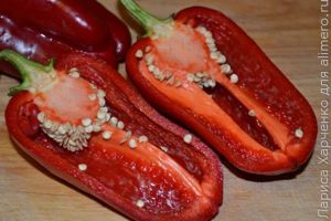 яичница в болгарском перце