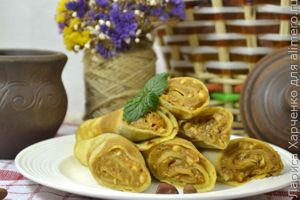 блины с начинкой