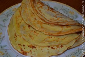 блины с начинкой