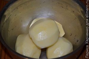 картошка с баклажанами