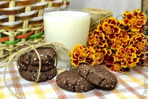 шоколадное печенье