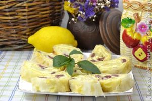 рулет из лаваша