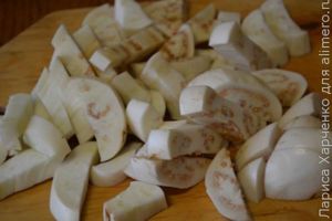 картошка с баклажанами и грибами