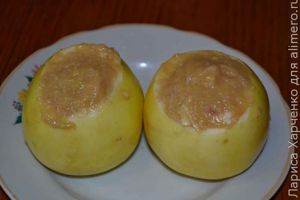 фаршированные яблоки