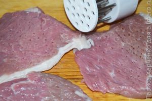свинина с яблоками