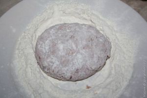 гамбургер из льняного хлеба