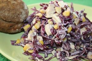 салат из красной капусты
