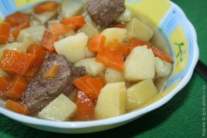 рагу из оленины