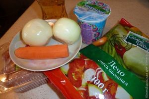 купаты тушеные с овощами в мультиварке