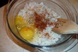 сырные палочки с рисом