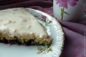 Пирог с черникой
