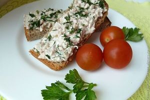закуска из печени трески