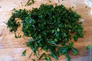Салат из огурца и кефира