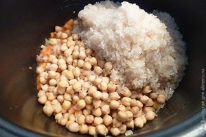 постный плов