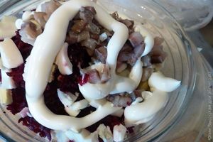 Салат из сельди
