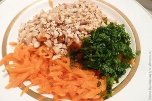 Орехово-морковный сыр