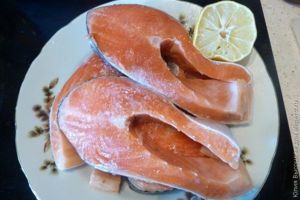 Форель в сливочно-грибном соусе