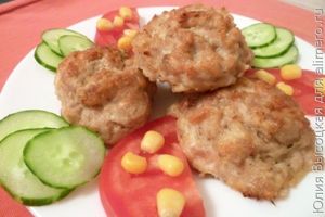 Котлеты из индейки