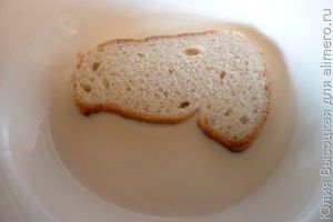 Гренки с плавленным сыром
