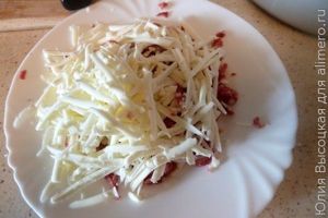 Гренки с плавленным сыром