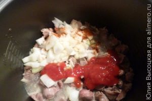 Куриные желудочки в имбирном соусе