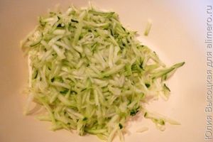 Запеканка из кабачков с рисом