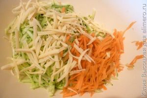 Запеканка из кабачков с рисом