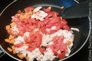 Запеканка с индейкой и овощами