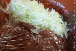 Шоколадный кекс с... кабачком