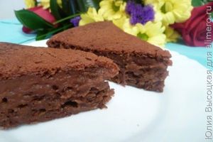 Шоколадный кекс с... кабачком