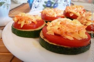 Закуска из кабачков
