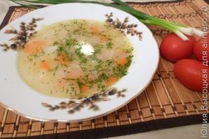 Луковый суп с капустой