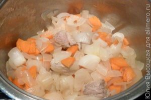 Луковый суп с капустой
