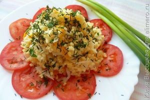 Пшенная каша с квашеной капустой